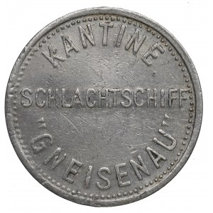 Germany, Canteen token 200 from the battleship Gneisenau