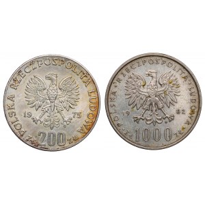 People's Republic of Poland, 200 and 1000 zloty set