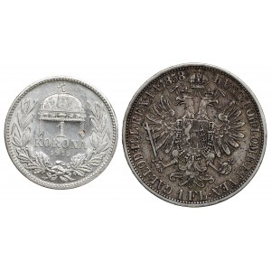 Austria, Zestaw monet srebrnych