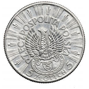 II Republic of Poland, 5 zloty 1934 Riffle Eagle