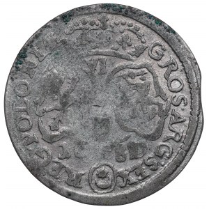 Jan III Sobieski, Szóstak 1680/1, Bydgoszcz - nieopisana przebitka daty