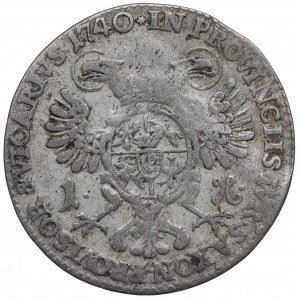Germany, Saxony, 1 groschen 1740