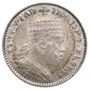 Ethiopia, Manelik II, 1 ghersh 1903