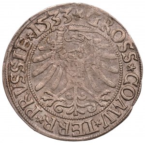 Sigismund I the Old, Groschen for Prussia 1533, Thorn