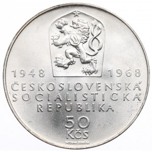 Československo, 50 korún 1968