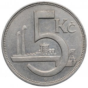 Czechoslovakia, 5 korun 1926