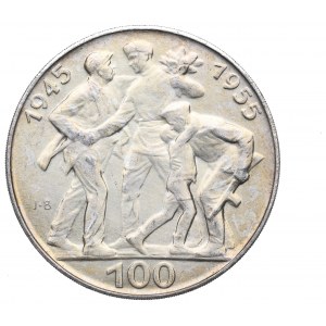 Czechoslovakia, 100 korun 1955