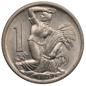 Československo, 1 koruna 1922