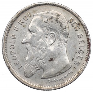 Belgicko, 2 franky 1909