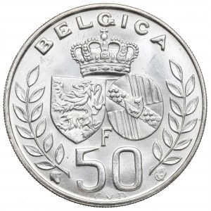 Belgicko, 50 frankov 1960