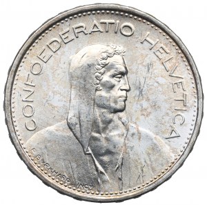 Switzerland, 5 francs 1966