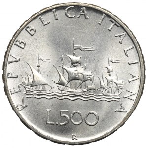 Italy, 500 lira