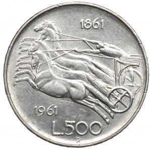 Taliansko, 500 lír 1961