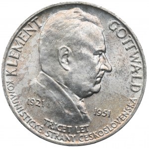 Tschechoslowakei, 100 Kronen 1951