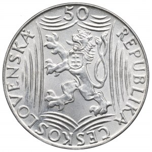 Czechosłowacja, 50 koron 1949, Kremnica