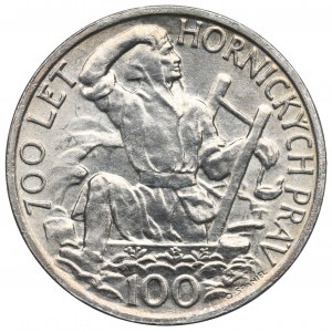 Československo, 100 korun 1949, Kremnica