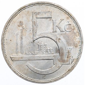 Czechoslovakia, 5 korun 1929