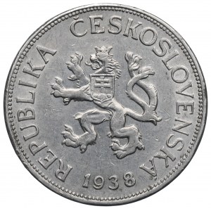 Československo, 5 korún 1938