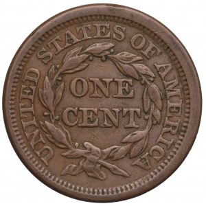 USA, 1 cent 1853