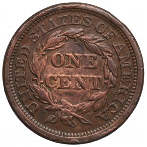 USA, 1 cent 1844
