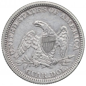 USA, 25 cents 1859