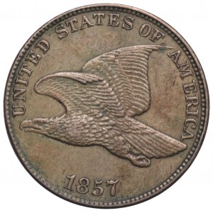 USA, 1 cent 1857