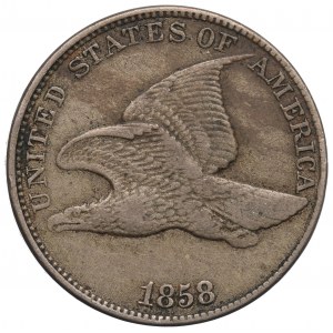 USA, 1 cent 1858