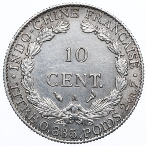 Francúzska Indočína, 10 centimov 1900