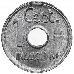 Francúzska Indočína, 1 centim 1943