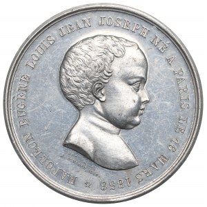 France, Christening medal of Prince Napoleon 1856