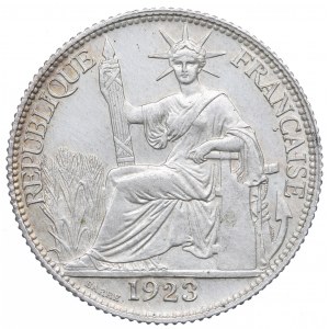 Francúzska Indočína, 20 centimov 1923
