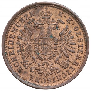 Rakúsko, 1 krajcar 1891