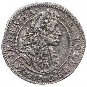 Rakúsko, Leopold I, 3 Krajcars 1704, Praha