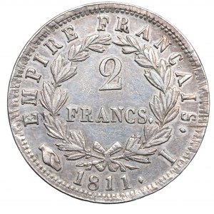 France, 2 francs 1811