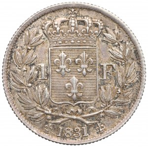 Francja, 1 frank 1831
