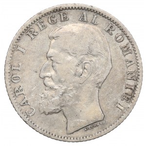 Rumunsko, Karol I., 1 leu 1901