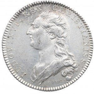 Francja, Ludwik XVI, Żeton 1776
