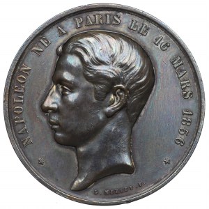 Francja, Medal, Napoleon III, 1874