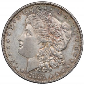 USA, Morgan dollar 1881 O