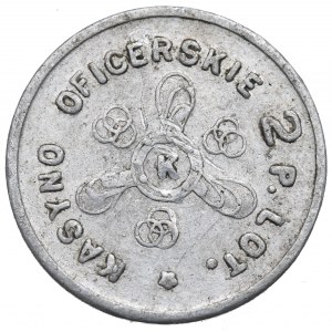 II RP, 10 pennies Officers' Casino 2nd Airborne Regiment, Krakow