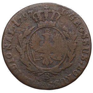 Južné Prusko, 1 penny 1797 B, Wrocław