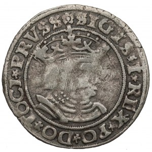 Žigmund I. Starý, groš za pruské krajiny 1529, Toruň - PRVSS/PRVSS