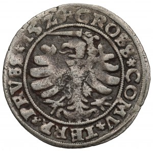 Žigmund I. Starý, groš za pruské krajiny 1529, Toruň - PRVSS/PRVSS