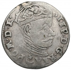 Stephan Bathory, 3 groschen 1582, Vilnius