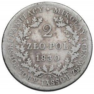 Królestwo Polskie, Mikołaj I, 2 złote 1830
