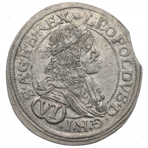 Rakúsko, 6 krajcars 1679, Viedeň