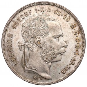 Hungary, Franz Joseph, 1 forint 1879