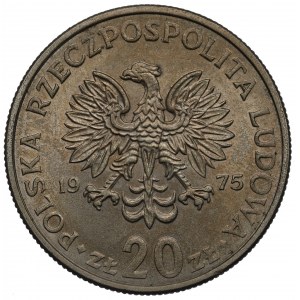People's Republic of Poland, 20 gold 1975 Nowotko