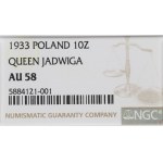II Republic of Poland, 10 zloty 1933 Polonia - NGC AU58