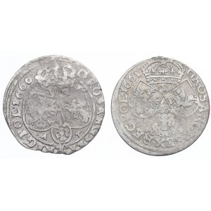 John II Casimir, Set of sixes 1661-66